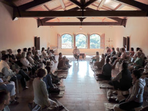 A talk by Laurence Freeman during the Monte Oliveto retreat at the Monte Oliveto Abbey, Italy