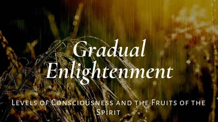 Gradual Enlightenment - WCCM+